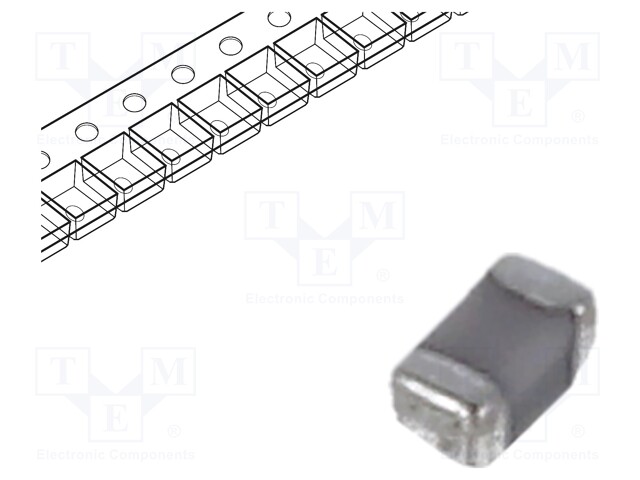 Capacitor: ceramic; MLCC; 560pF; 50V; C0G; ±2%; SMD; 0402