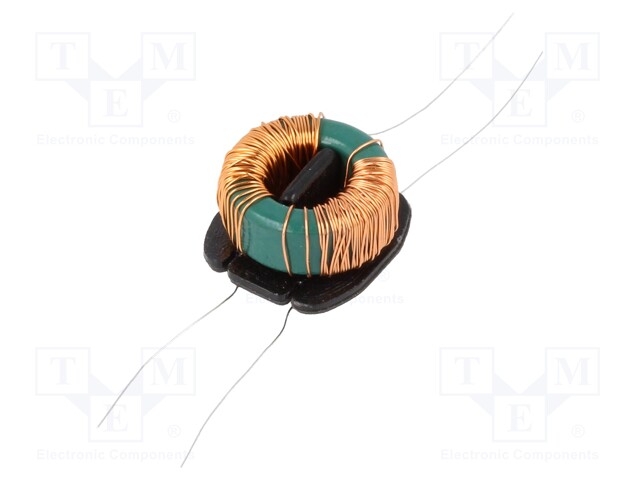 Inductor: wire; THT; 10mH; 300mA; 850mΩ; 230VAC; 11x6mm; -20÷+50%