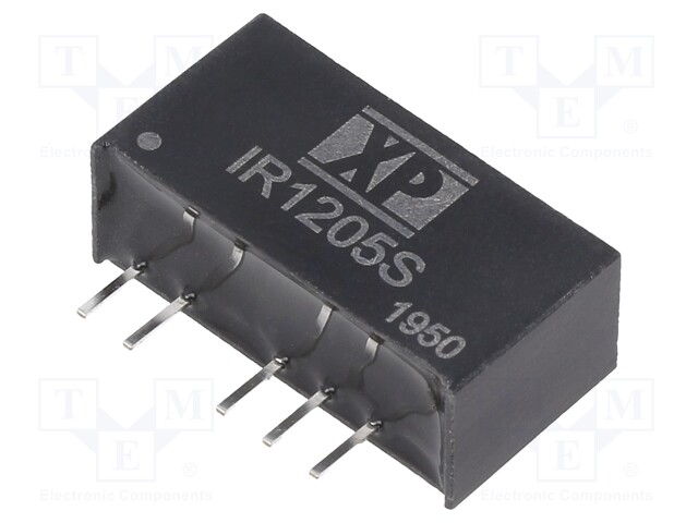 Converter: DC/DC; 3W; Uin: 12V; Uout: 5VDC; Uout2: -5VDC; Iout: 300mA