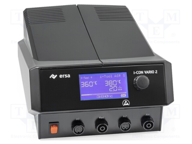 Control unit; 200W; 150÷450°C; 230VAC; ESD; i-CON VARIO 2 MK2