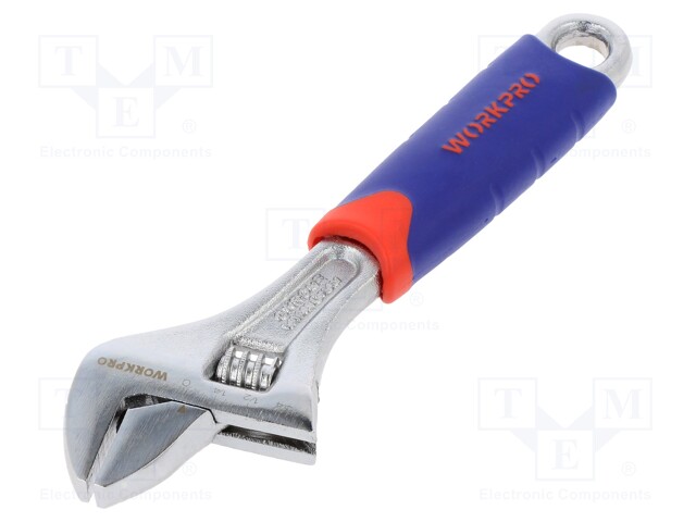 Key; adjustable; Tool material: chrome-vanadium steel; 160mm