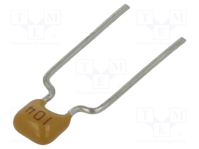 Capacitor: ceramic; 100nF; 50V; X7R; ±10%; THT; 5mm