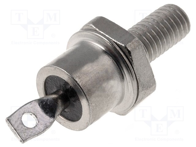 Diode: stud rectifying; 1.4kV; 1.5V; 10A; anode stud; DO4; M5; screw