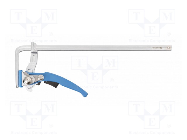 Lever clamp; Grip capac: max.300mm; D: 60mm; carpentry works