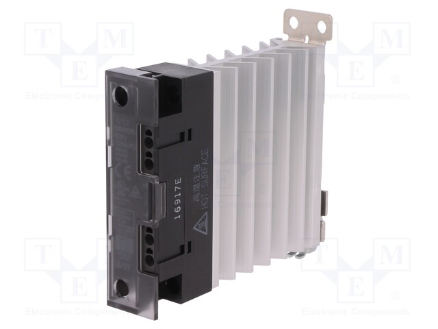 Relay: solid state; Ucntrl: 12÷24VDC; 25A; 24÷240VAC; DIN,on panel