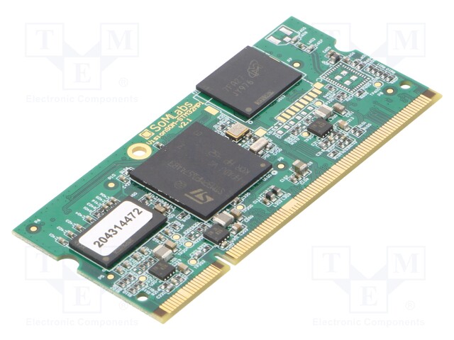 Module: SOM; RAM: 512MB; STM32MP1; 67x32x4mm; 4÷5.5VDC; DDR3L,SDRAM