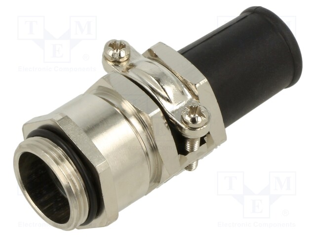 Cable gland; with strain relief; M25; 1.5; IP65; Mat: brass