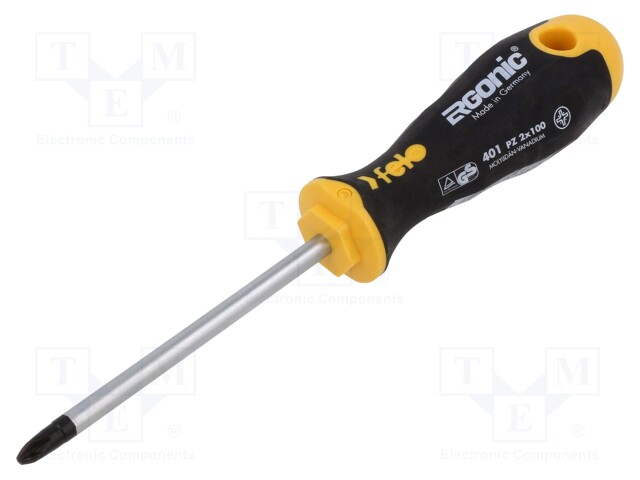 Screwdriver; Pozidriv®; PZ2; ERGONIC®