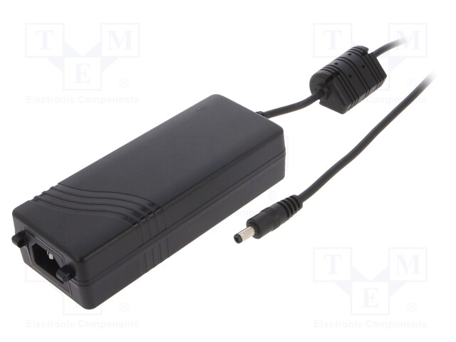 Power supply: switched-mode; 12VDC; 7A; Out: 5,5/2,5; 84W; desktop