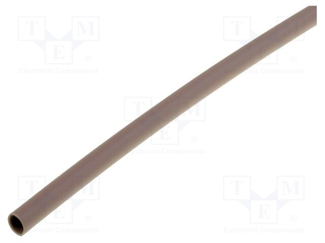 Heat shrink sleeve; 3: 1; 3mm; L: 200mm; brown; Pcs: 10