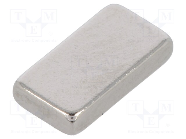 Magnet: permanent; neodymium; H: 1.5mm; 3.4N; W: 4mm; L: 7.5mm