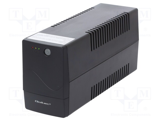 Power supply: UPS; 279x101x142mm; 600W; 1kVA; No.of out.sockets: 2