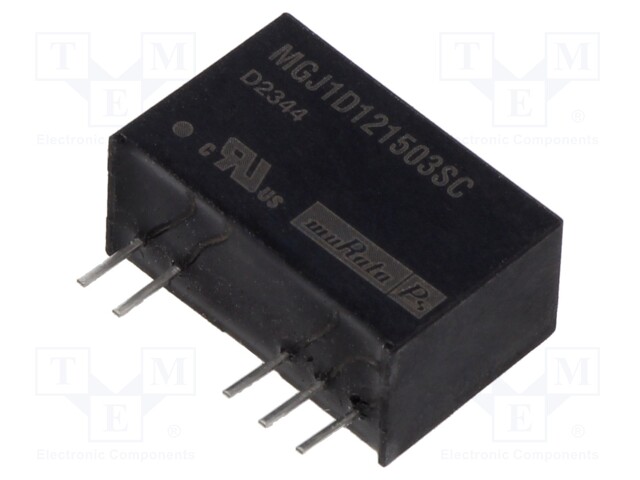 Converter: DC/DC; 1W; SIP; THT; MGJ1; OUT: 2