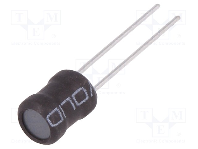 Inductor: wire; THT; 220uH; 600mA; ±10%; Ø6.5x8.5mm; vertical