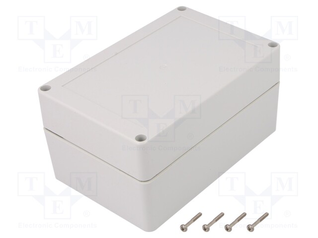 Enclosure: multipurpose; X: 100mm; Y: 150mm; Z: 75mm; ZP; ABS; gasket