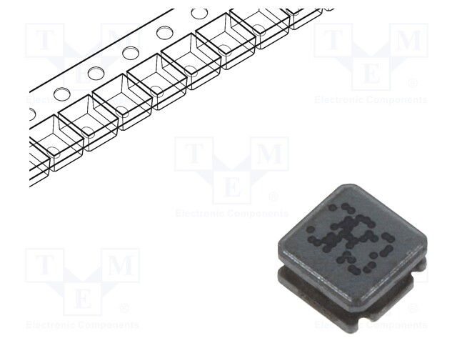 Inductor: wire; SMD; 3.3uH; 1.45A; 0.112Ω; 3x3x1.5mm; ±20%