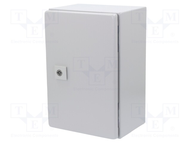 Enclosure: wall mounting; X: 200mm; Y: 300mm; Z: 155mm; AE; IP66; IK08