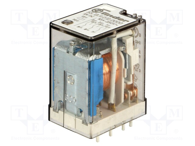 Relay: electromagnetic; 3PDT; 12VDC; industrial; Series: 55.13