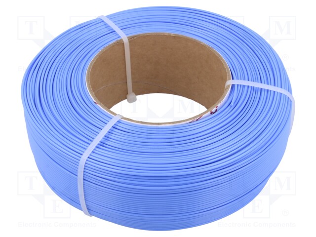 Filament: PLA; 1.75mm; blue; 185÷225°C; 1kg; Table temp: 40÷60°C
