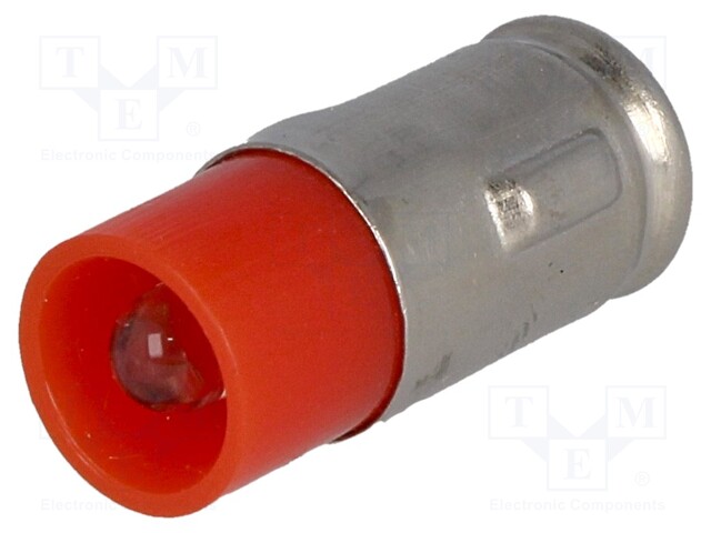 LED lamp; red; BA7S; 24VDC