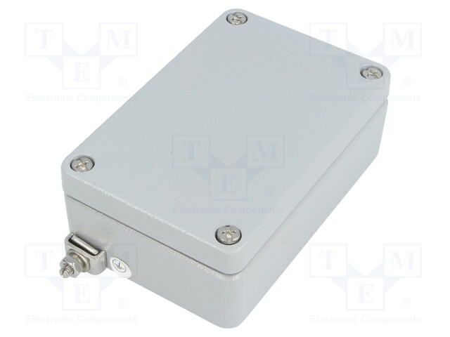 Enclosure: multipurpose; X: 64mm; Y: 98mm; Z: 34mm; ATEX; aluminium