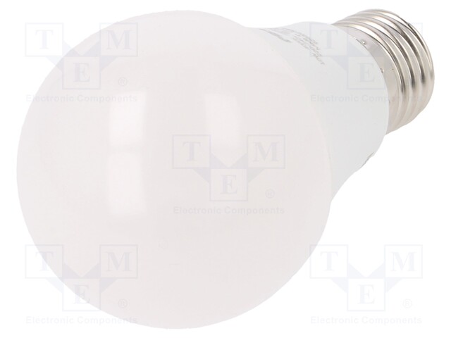 LED lamp; neutral white; E27; 230VAC; 1055lm; 10W; 4000K; CRImin: 80