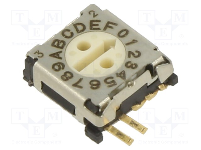 Encoding switch; DEC/BCD; Pos: 16; SMT; Rcont max: 200mΩ; 5.1Ncm