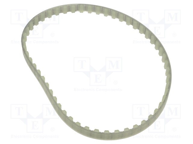 Timing belt; T10; W: 10mm; H: 4.5mm; Lw: 530mm; Tooth height: 2.5mm