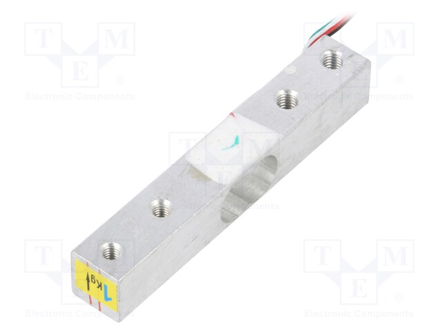 Sensor: pressure; 3÷12VDC; 80x13x12mm; Range: 0÷1kg; In.imp: 1115Ω