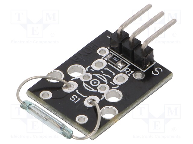 Sensor: reed switch; 3.3÷5VDC
