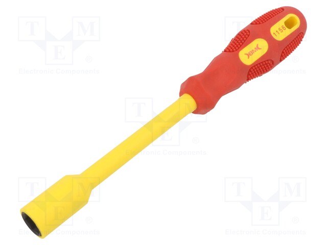 Screwdriver; insulated; hex socket; HEX 12mm; Blade length: 125mm