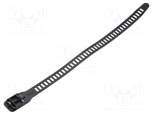 Cable tie; multi use; L: 580mm; W: 28mm; polyurethane; 360N; black