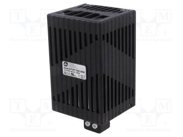 Heater; semiconductor; 100W; 120÷240VAC; IP20; -45÷80°C; Rail: TS35