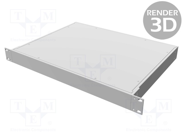 Enclosure: 19" standard; 1U; Enclos.mat: aluminium; Y: 330mm