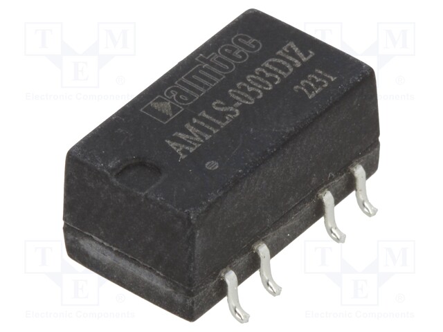 Converter: DC/DC; 1W; Uin: 2.97÷3.63V; Uout: 3VDC; Uout2: -3VDC; SMD