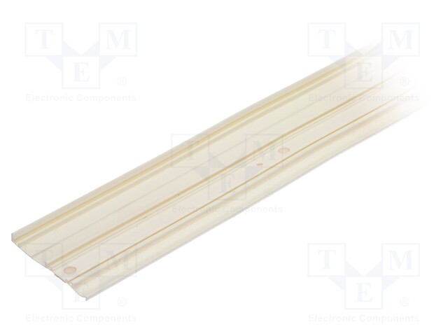 Wiring duct; white; PVC; L: 20m; -5÷60°C; Dim: 15x15mm; IP40