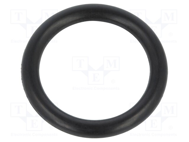 O-ring gasket; NBR; D: 3mm; Øint: 18mm; black; -30÷100°C