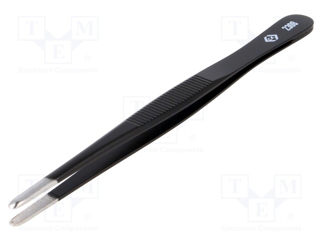 Tweezers; Tweezers len: 145mm; Blades: straight,elongated