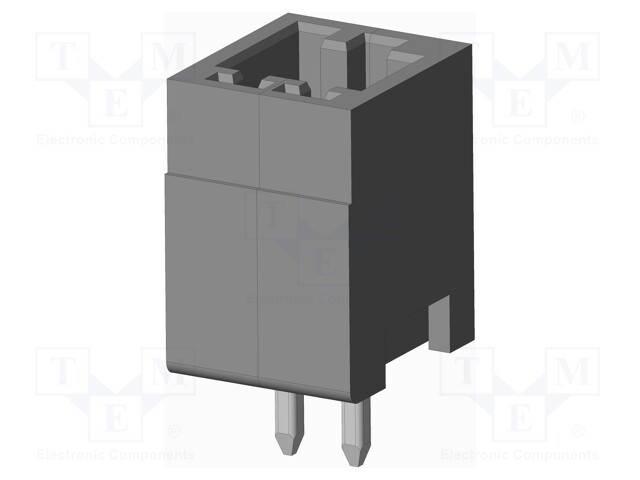 Connector: pluggable terminal block; socket; male; on PCBs