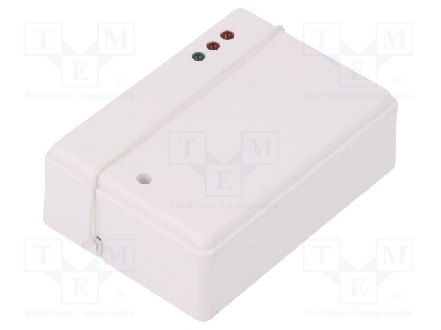 Receiver; RSU; 12VDC; relay; for wall mounting; -10÷55°C; OUT: 3