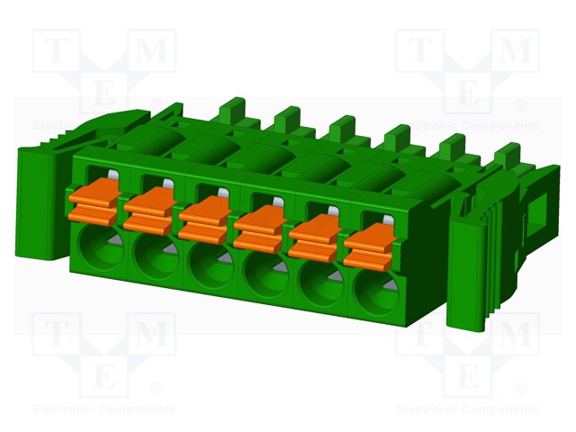 Connector: pluggable terminal block; plug; female; straight; 5.5A