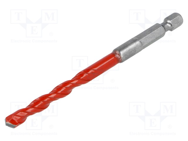 Drill bit; wood,brick type materials,metal,plastic; Ø: 10mm