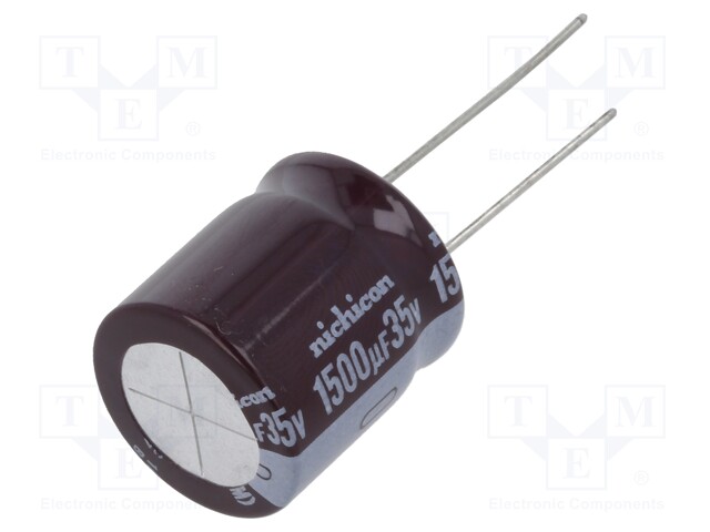 Capacitor: electrolytic; low impedance; THT; 1500uF; 35VDC; ±20%