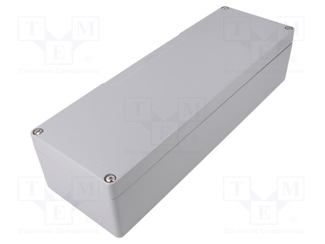 Enclosure: multipurpose; X: 120mm; Y: 360mm; Z: 82mm; GA; aluminium