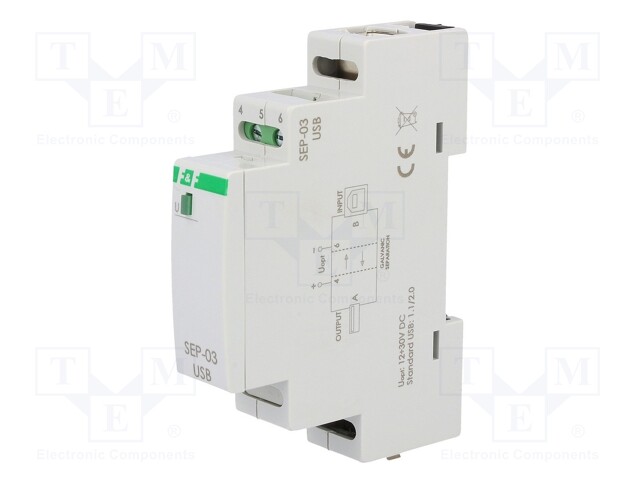 Converter: signal separator; DIN; IP20; -25÷40°C