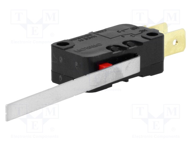 Microswitch SNAP ACTION; with lever; SPDT; 16A/250VAC; 10A/30VDC