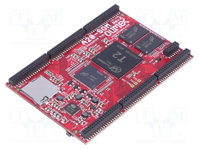 Module: SOM; RAM: 1GB; Flash: 8GB; A20 ARM Dual-Core; 81.2x55.8mm