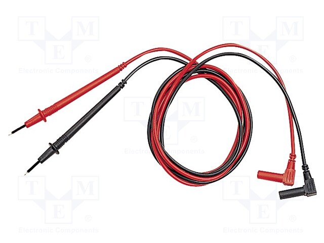 Set of test leads; Len: 1.2m; probe tip,banana plug; GDM-8245