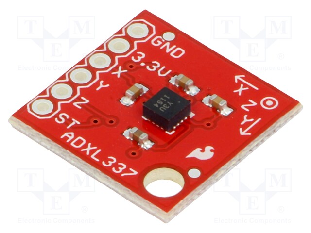 Sensor: accelerometer; 1.8÷3.6VDC; ADXL337; ±3g; module; -40÷85°C