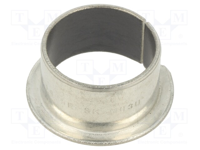 Bearing: sleeve bearing; with flange; Øout: 28mm; Øint: 25mm